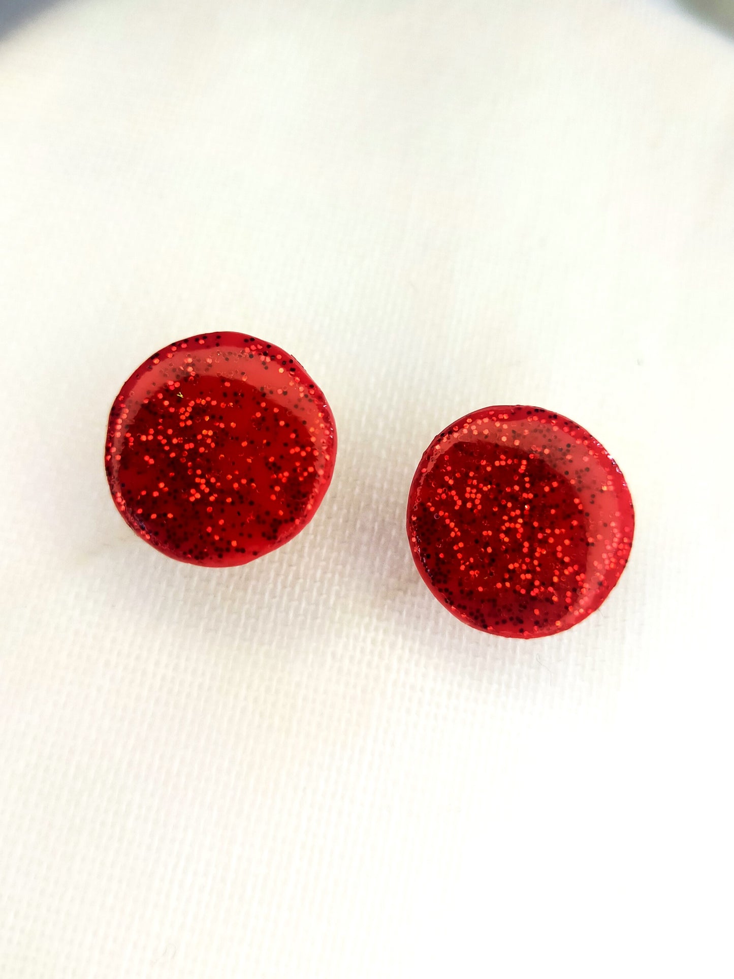 Red Sparkle Circles